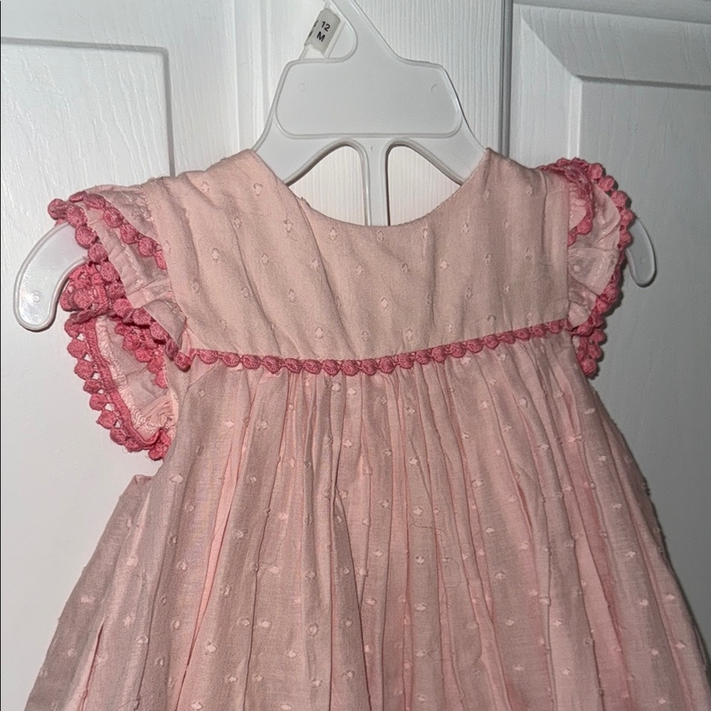 Pink Embellished Ruffled Sundress - Picture 2 of 11